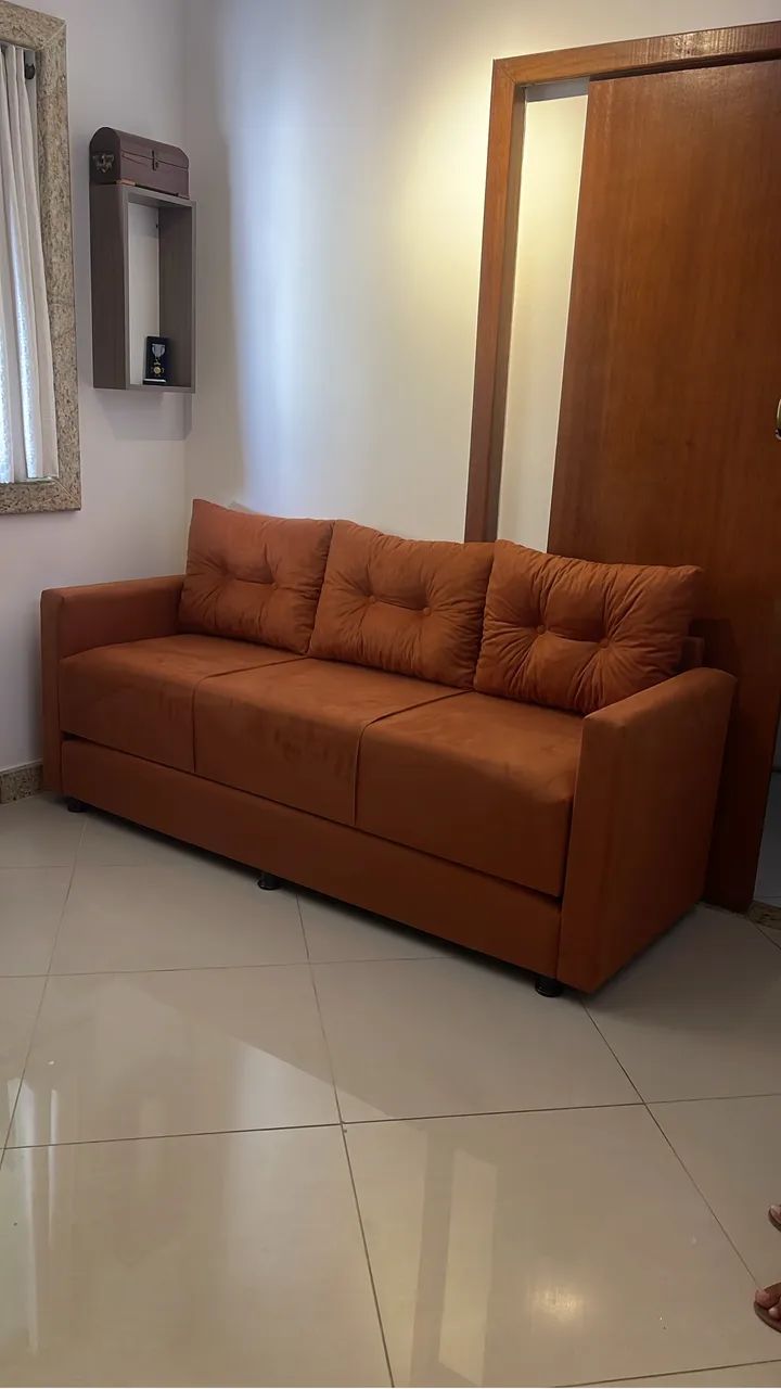 Sofá cama MUITO PRÁTICO, RESISTENTE E ÚTIL, Várias cores! Entrega rápida . 