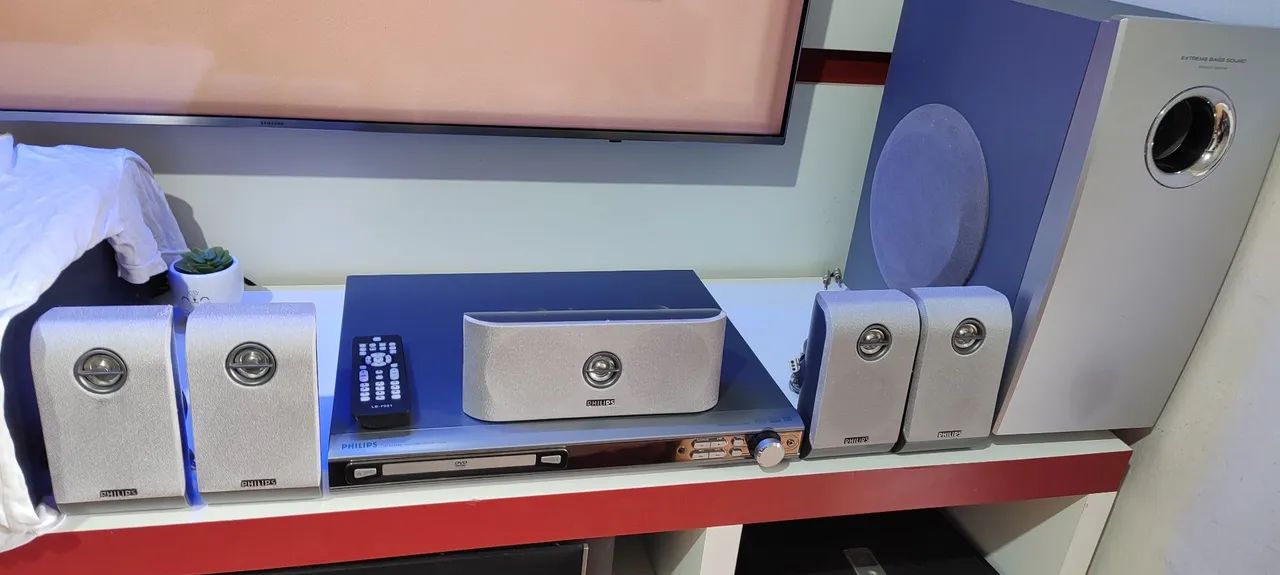 Home theater 5.1 Completo Philips 