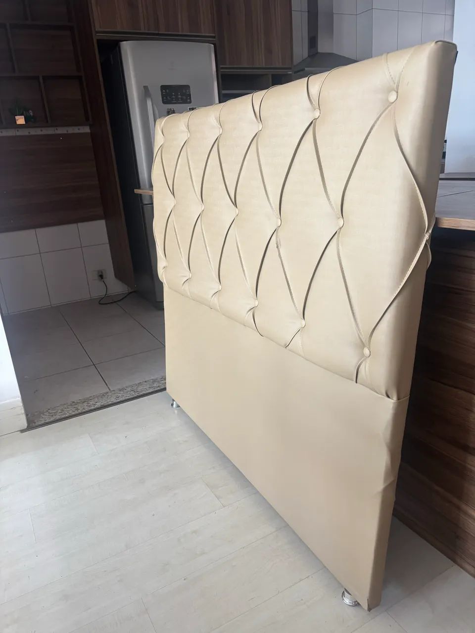 Cabeceira cama de casal box Ortobom - Foto 5