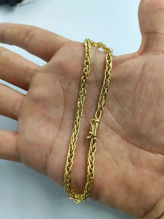 Pulseira Palmeiira Oca Ouro 18k/750 - Foto 2