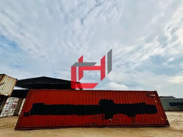 Container seco alto (HC) - ideal para empresas e obras