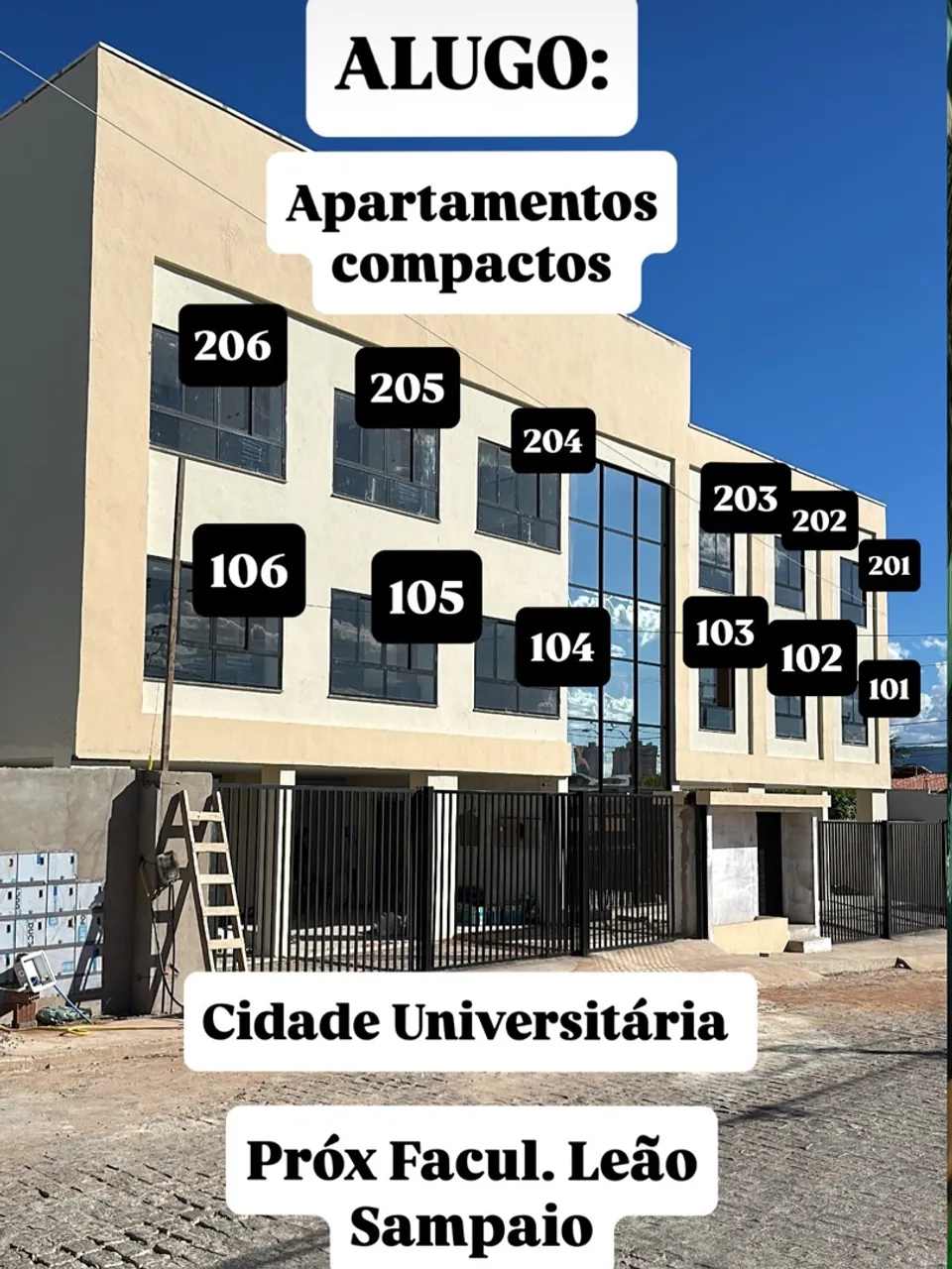 Alugo apartamentos compactos em Juazeiro do Norte