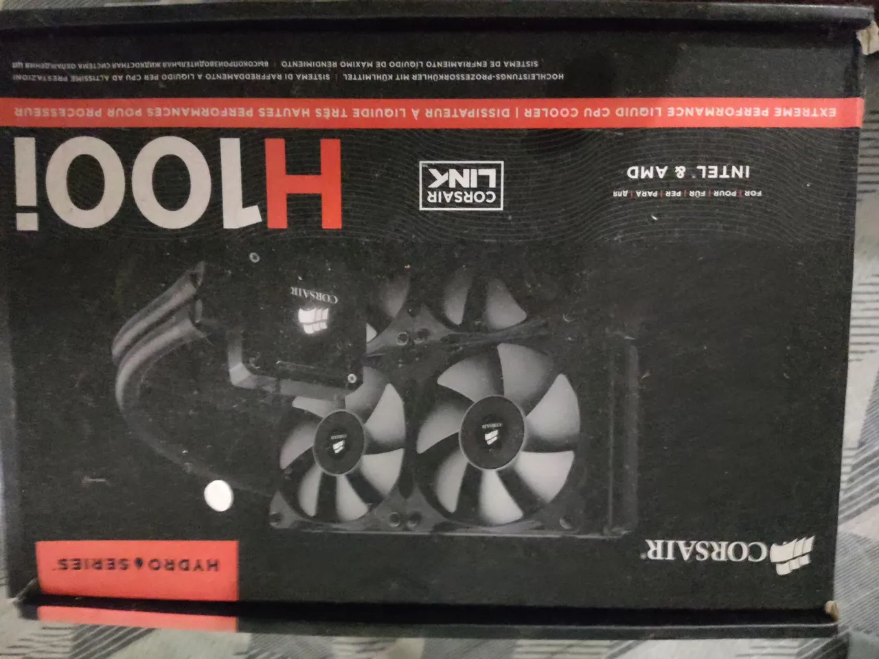 Cooler Corsair H100i Hydro Series - Intel/AMD