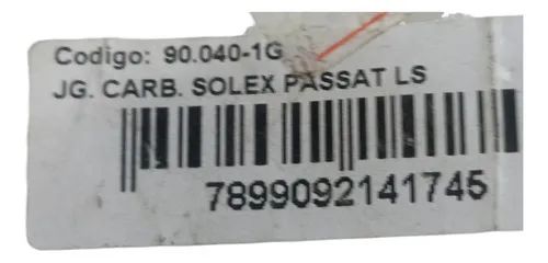 Jogo Junta Carburador Solex Vw Passat - Foto 2