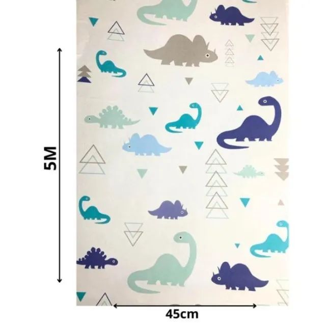 Papel de parede autoadesivo Dinossauros 45x500 - Foto 2
