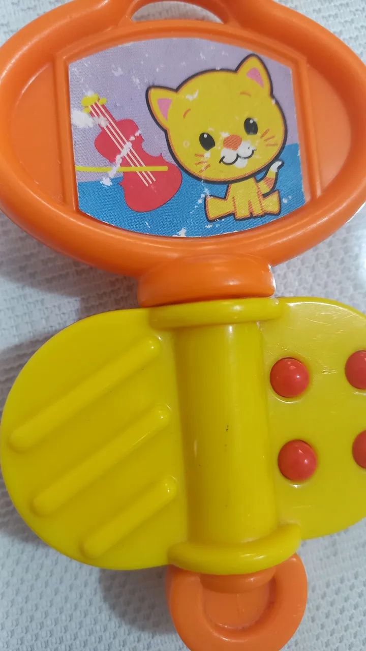 Chave Musical Infantil - Gatinho e Violino!