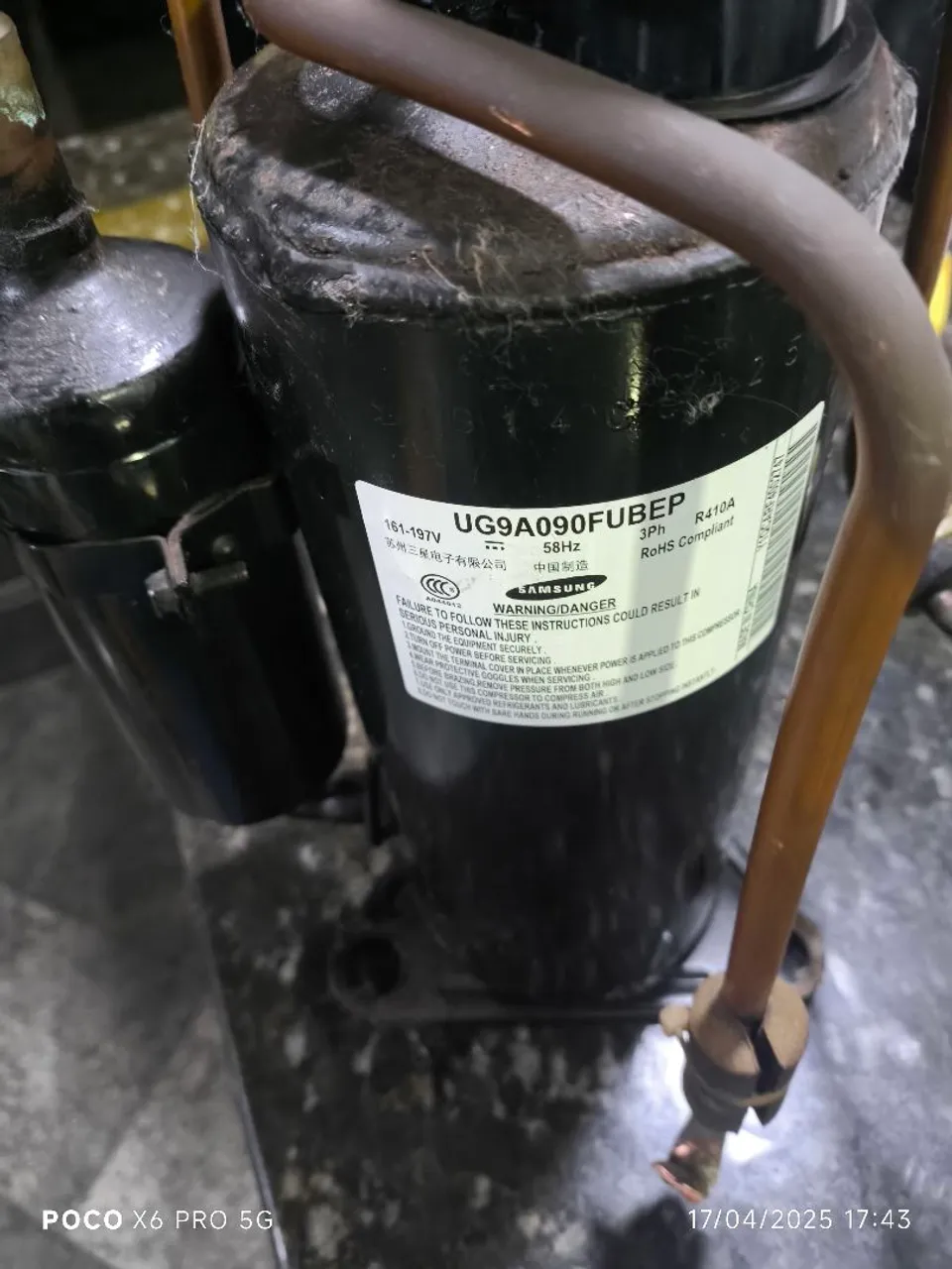 "compressores de ar comprimido" - Ar-condicionados no Brasil