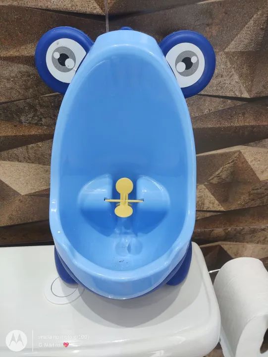 Assento de Vaso Sanitário Infantil com Degraus - usado com 1 brinde - Foto 4