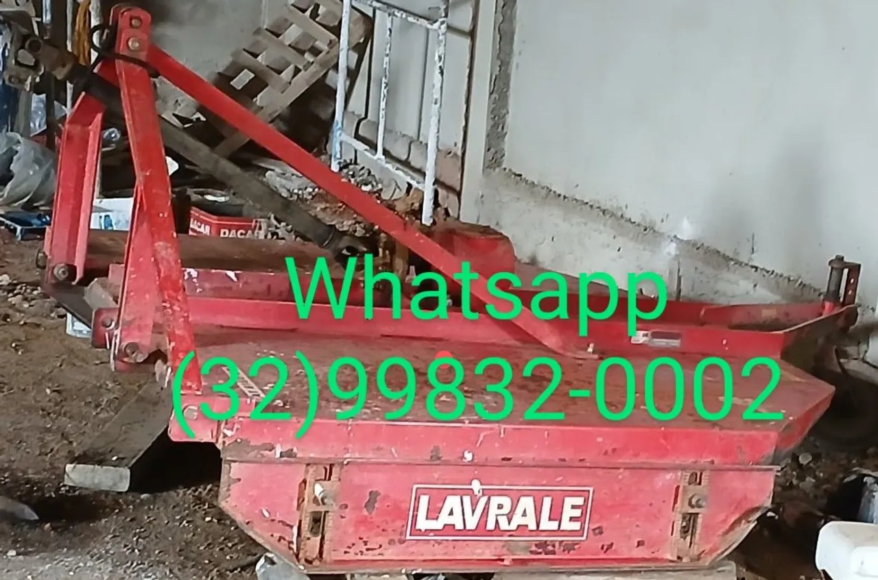Roçadeira Lavrale e Arado Tatu