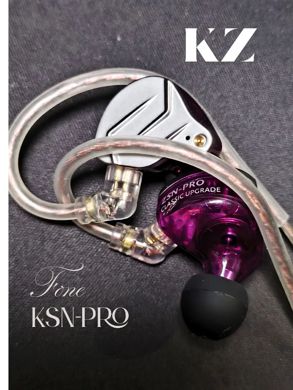 Fone KZ - KSN-PRO ROXO