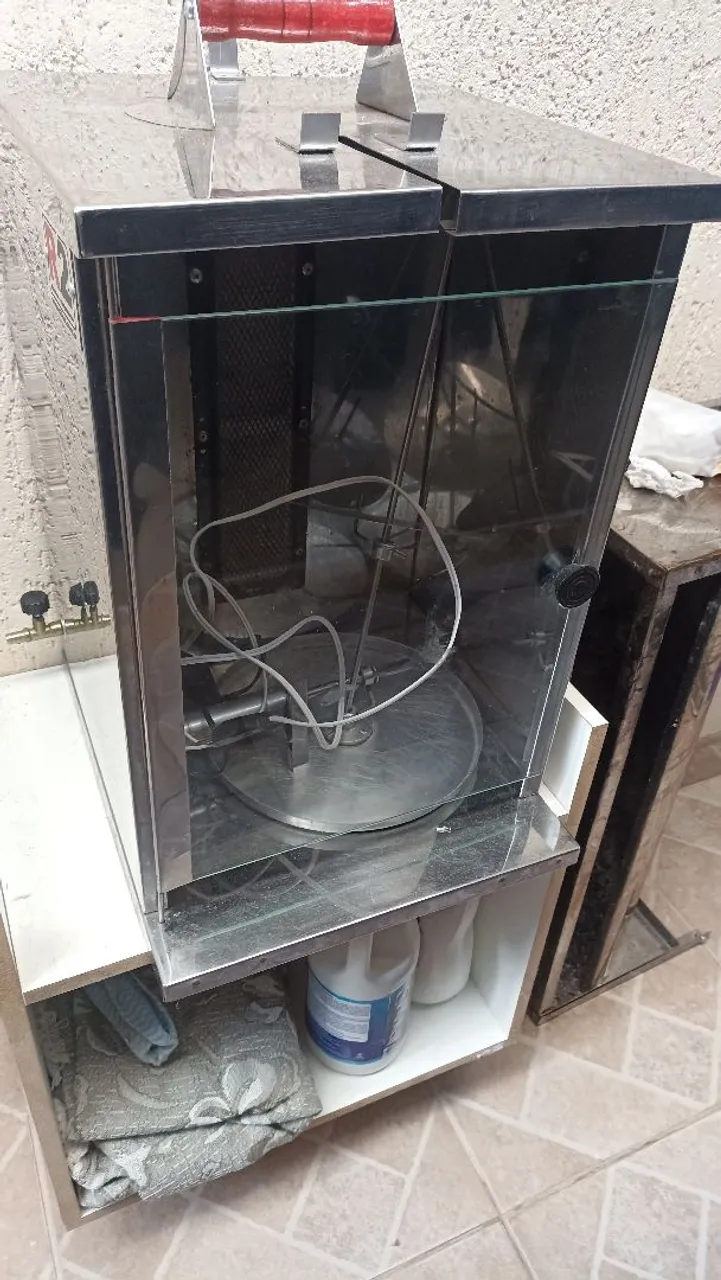 Máquina de churrasco grego