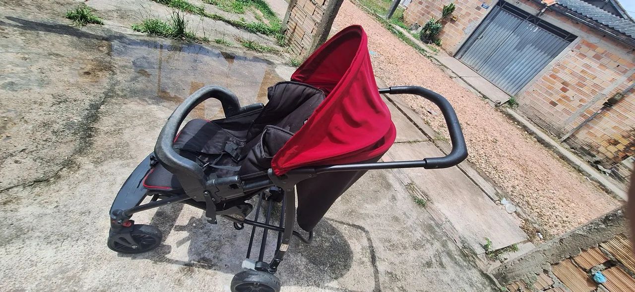Vendo carrinho de bebê - Foto 4
