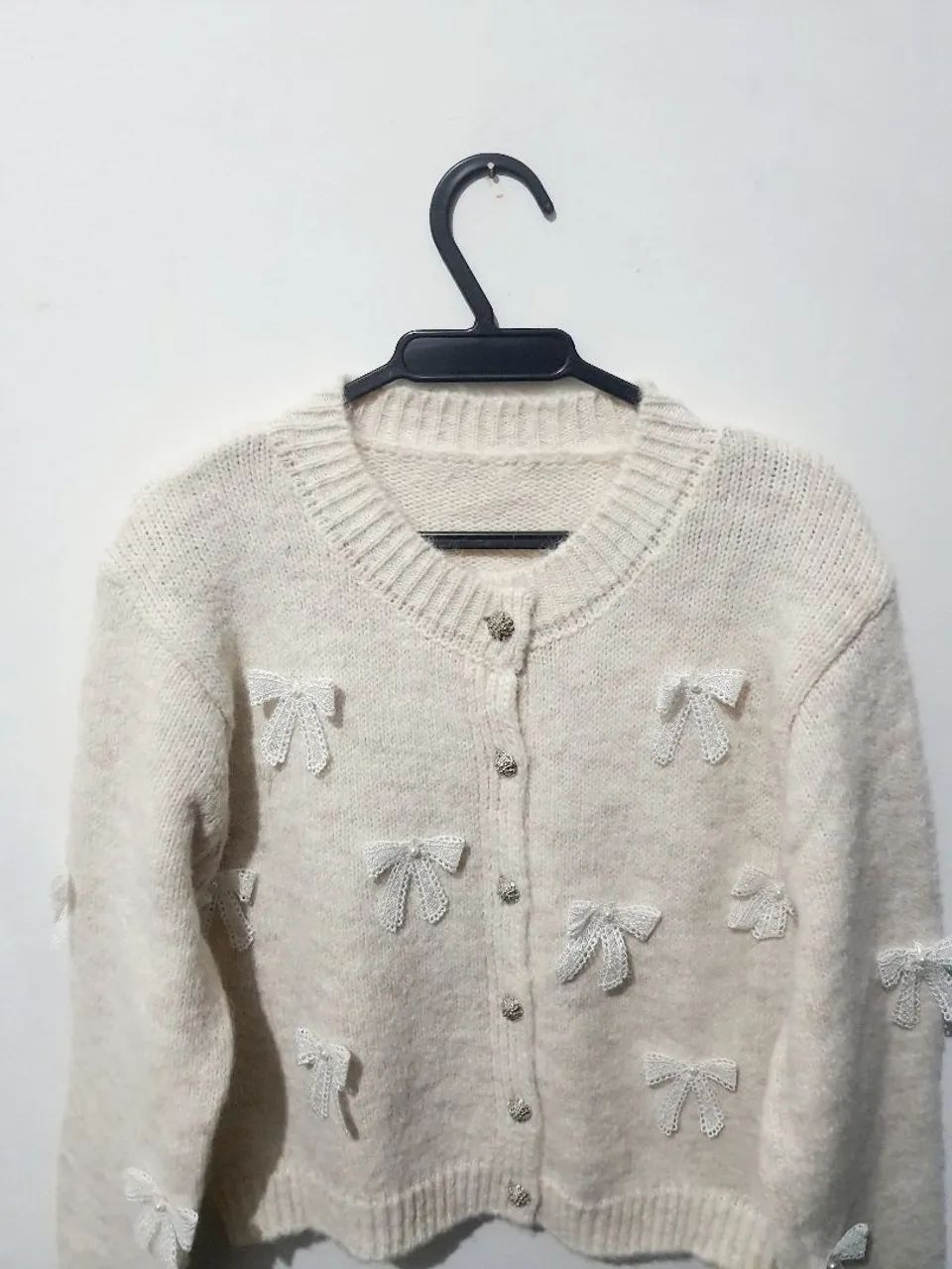Blusa de lã kwai importada M - Foto 2
