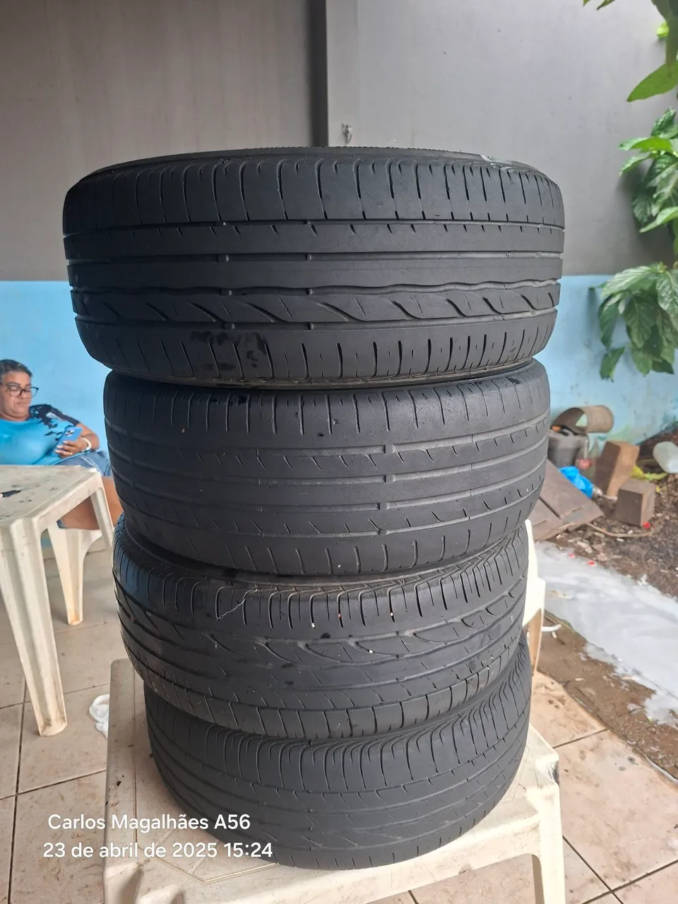 Pneus 4 unidades