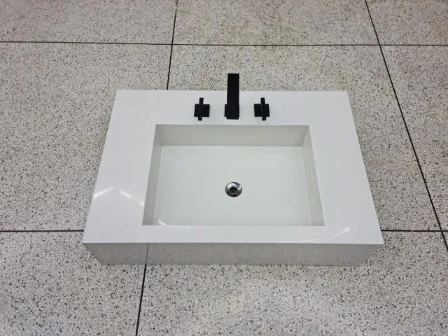 Bancada Esculpida de Banheiro  - Foto 4