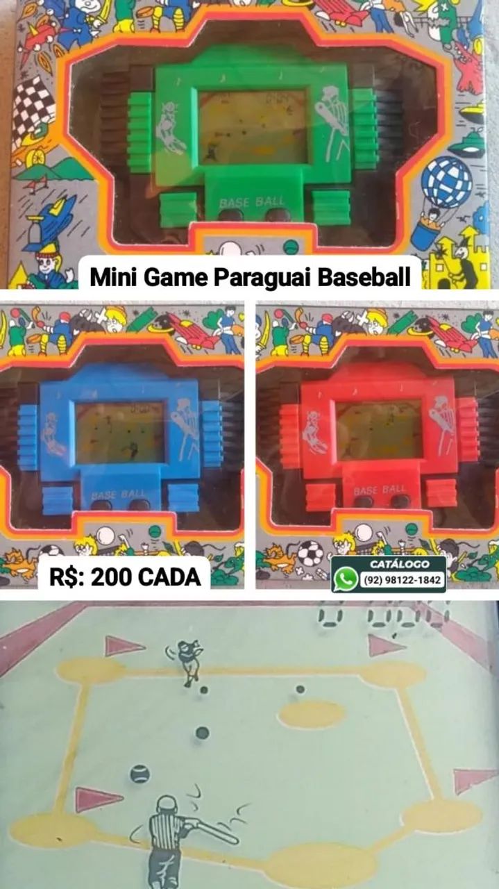 Mini Game Paraguai Baseball = R$: 200