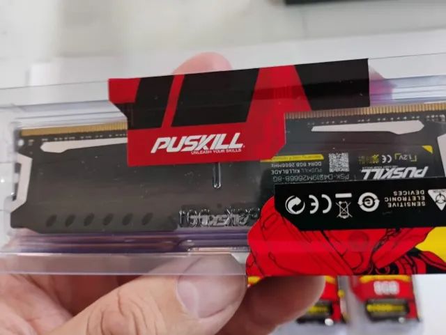 32 gb (8gb x 4) Memória DDR4 Puskill Kill Blade - somente para Intel - Foto 4