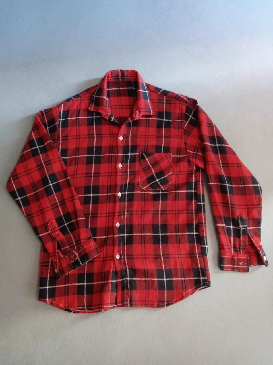 Camisa Xadrez Infantil Tam 12 Anos NOVA