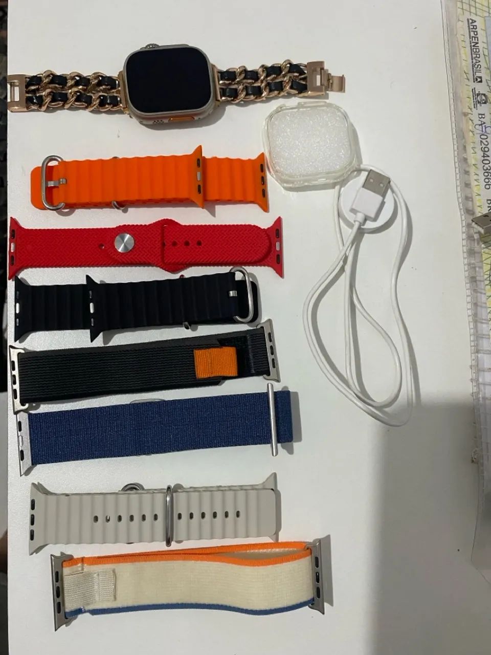Smartwatch Ultra com Pulseira Premium - Foto 3