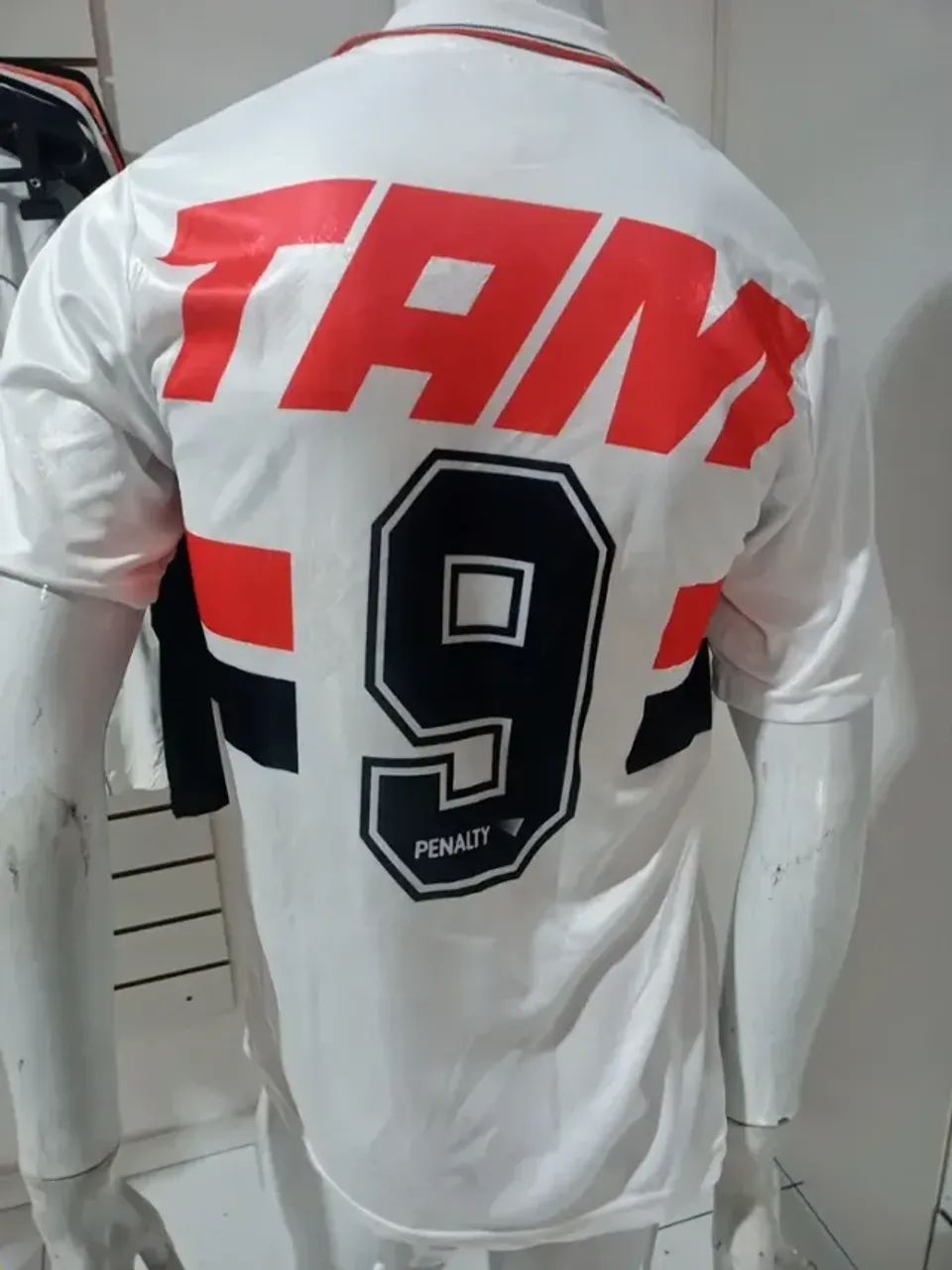 CAMISA SÃO PAULO PENALTY ORIGINAL DA ÉPOCA TAM  - Foto 2