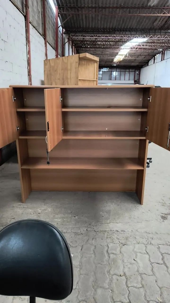 Vendo 6 Armários Multiuso De Madeira  - Foto 3