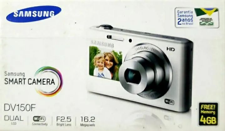 Câmera Digital Samsung DV150F - 16.2MP Impecável e Completíssima