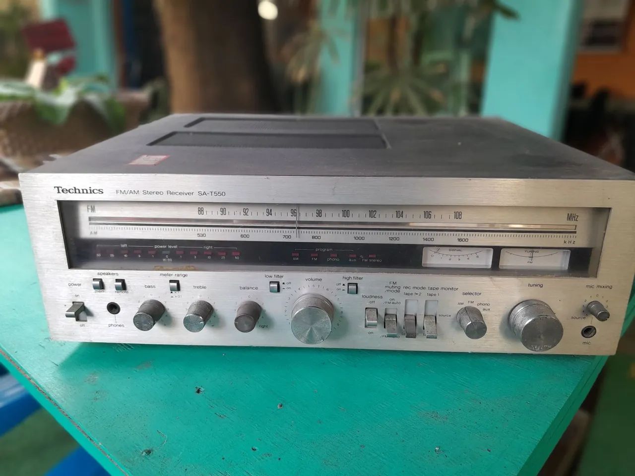 Receiver Technics T550M. (1973) Funcionando perfeitamente.  - Foto 3