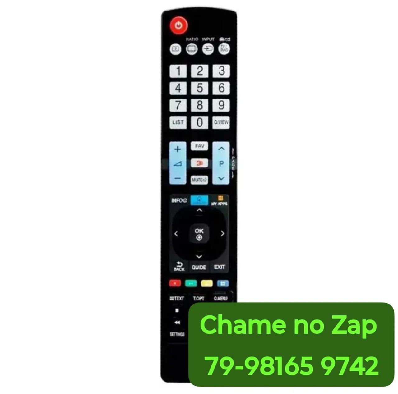 Controle Remoto Para TV 3D Lg - Novo - Pronta Entrega - Foto 2