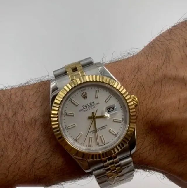 Relógio ROLEX DATEJUST MISTO AUTOMÁTICO   - Foto 4