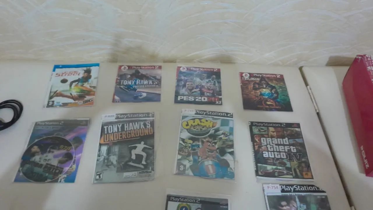 PS2 Slim com jogos e acessórios - Foto 3