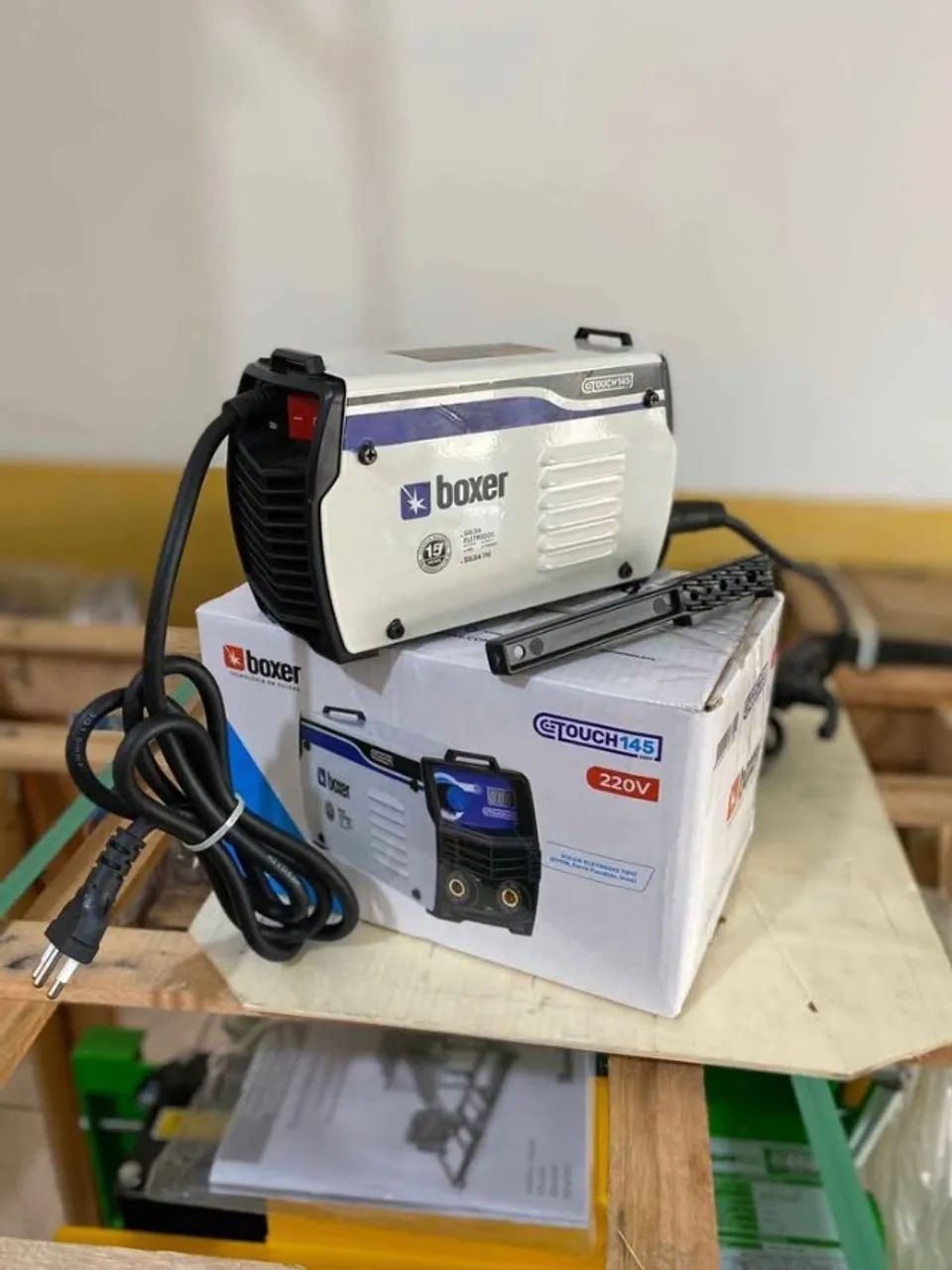 Máquina Inversora de solda touch145 de 140amp Boxer (Loja) - Foto 6