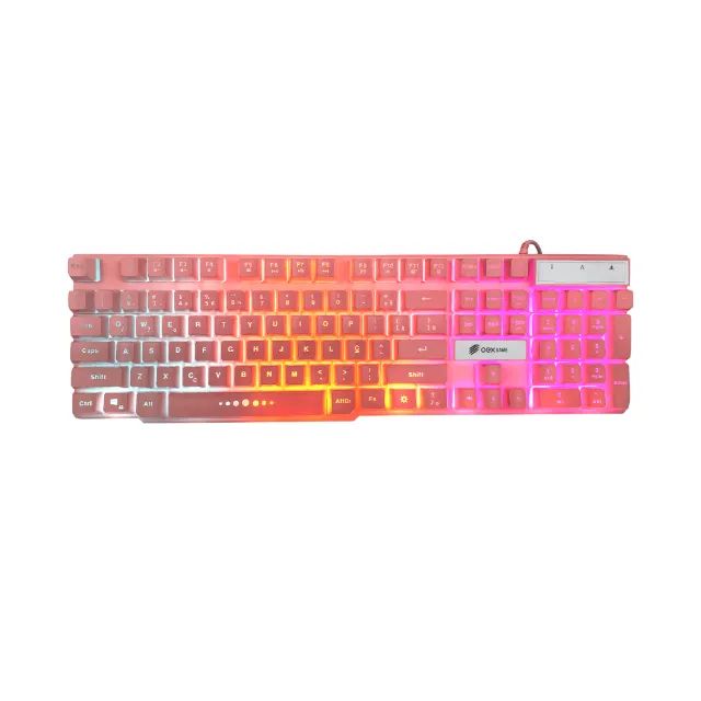 Teclado Mecânico Gamer Force Pink TC201 - Oex  cod: 2266 - Foto 2
