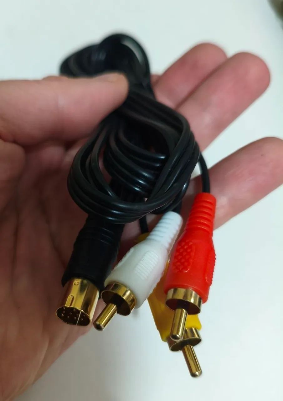 Cabo áudio e vídeo para Sega Saturn  - Foto 2