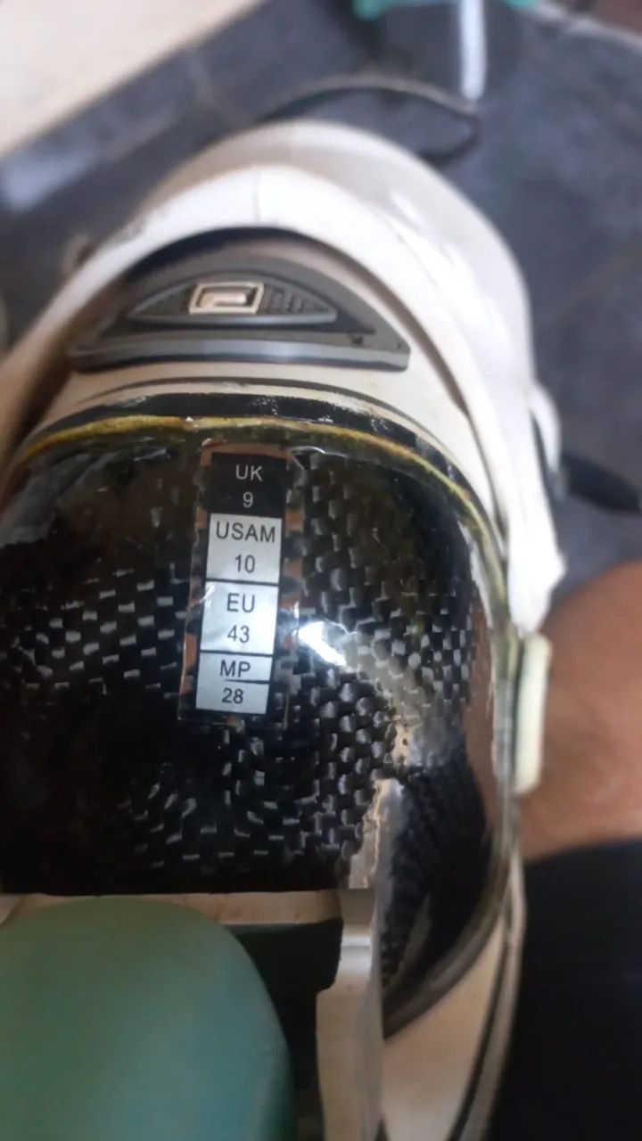 Patins Fila NRK Carbon - Branco - Fibra de Carbono [Tamano 42] - Foto 6
