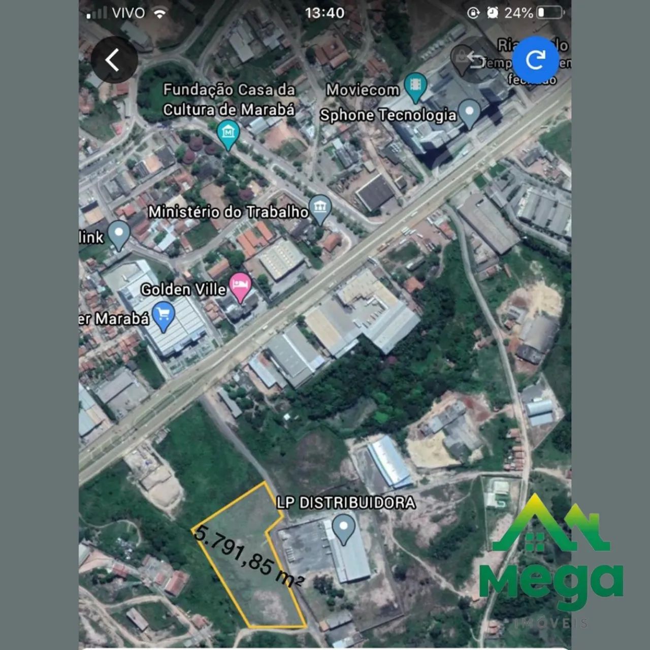 AREA COMERCIAL, Á 300M DA RODOVIA TRANSAMAZÔNICA BEM LOCALIZADA, NOVA MARABÁ, MARABA- PA.
