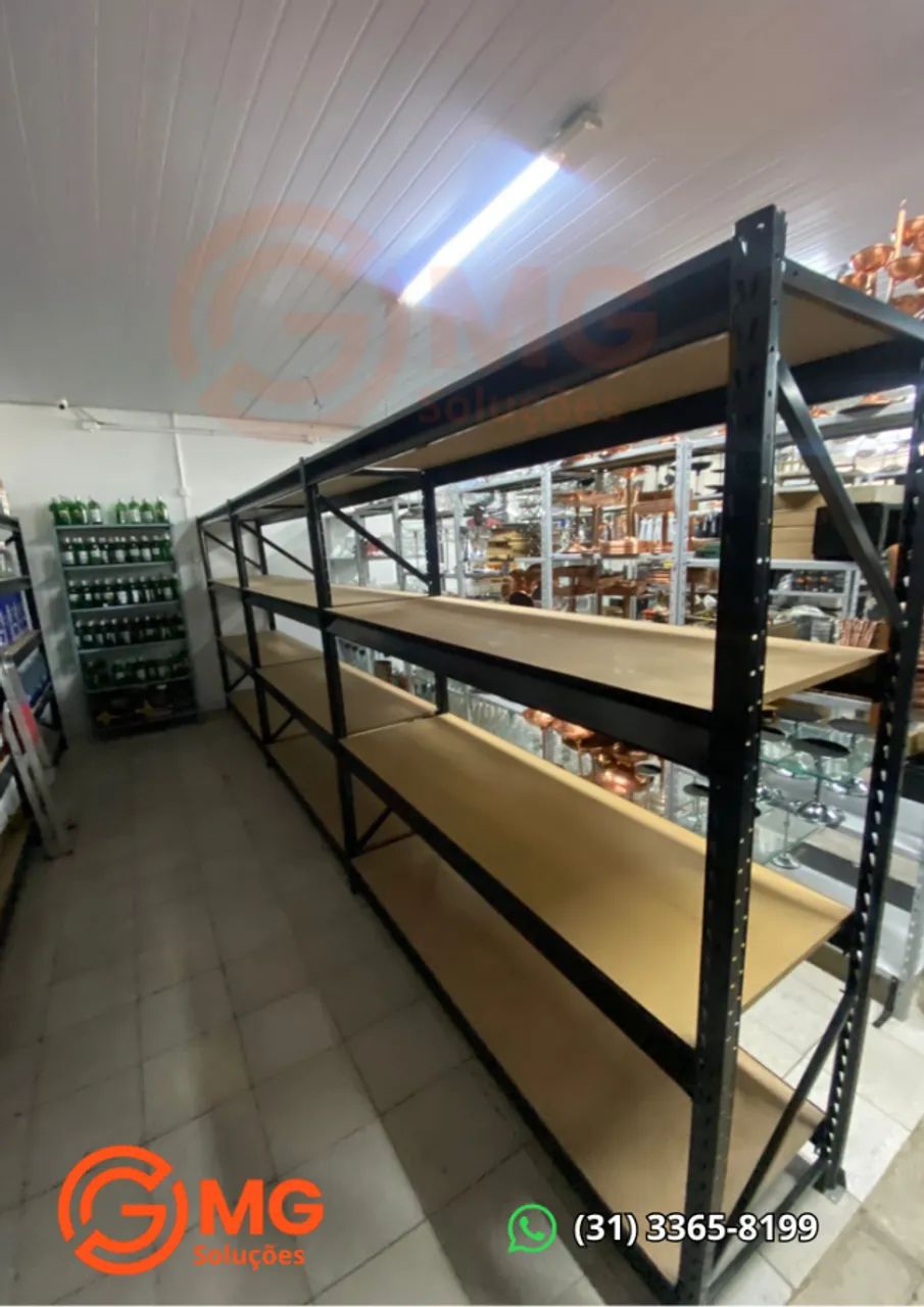 Prateleira Estante para Distribuidoras - Mini Porta Pallet