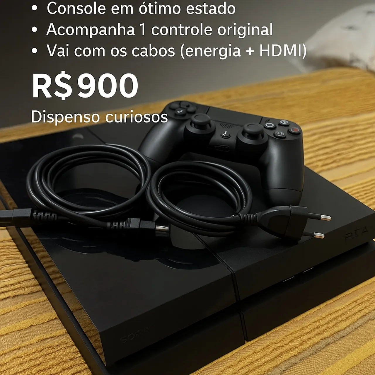 PlayStation 4 (PS4) - Modelo Fat