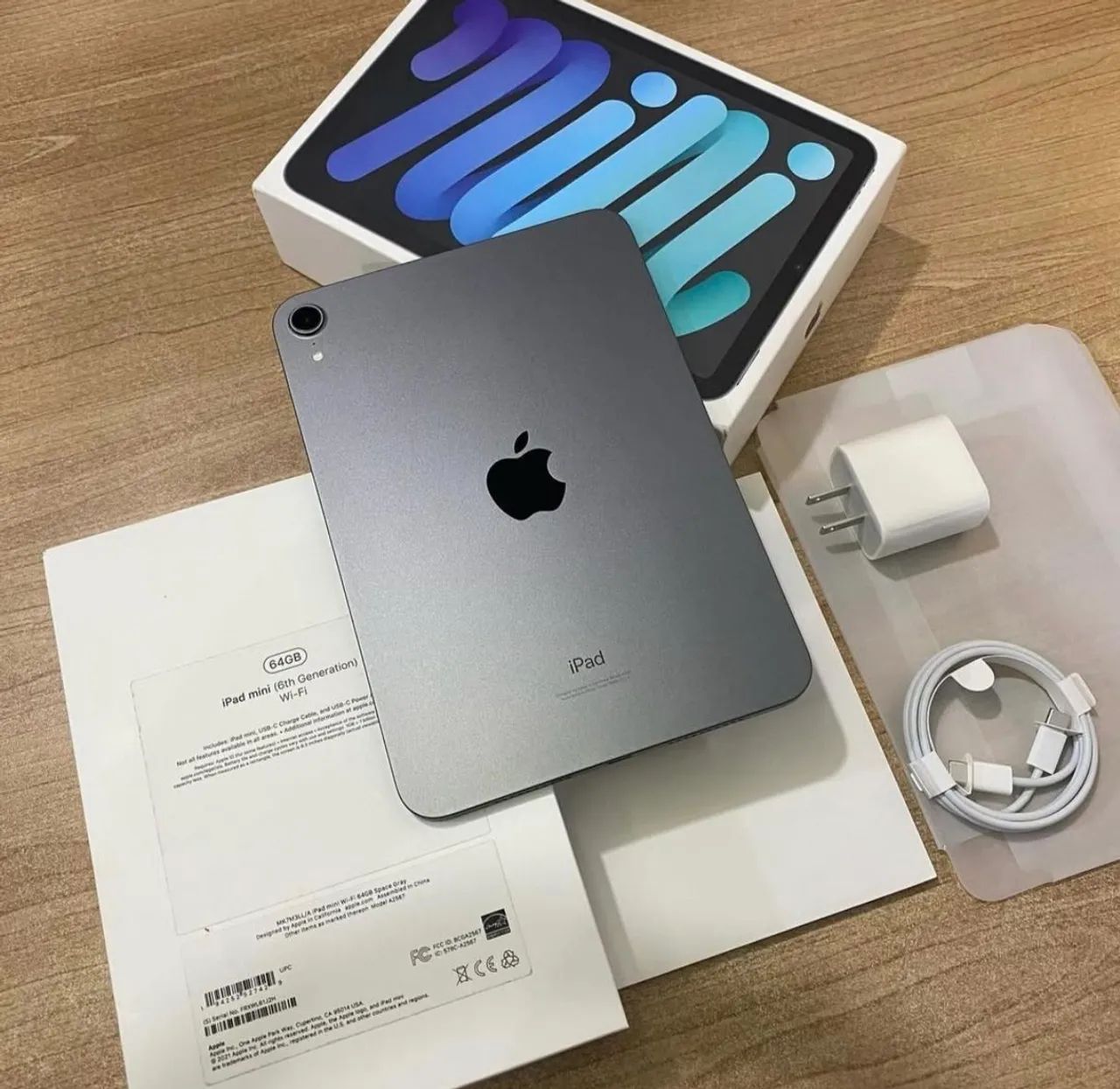 iPad mini 6 apple 64GB  starligth Novo lacrado 1 ano garantia  - Foto 2