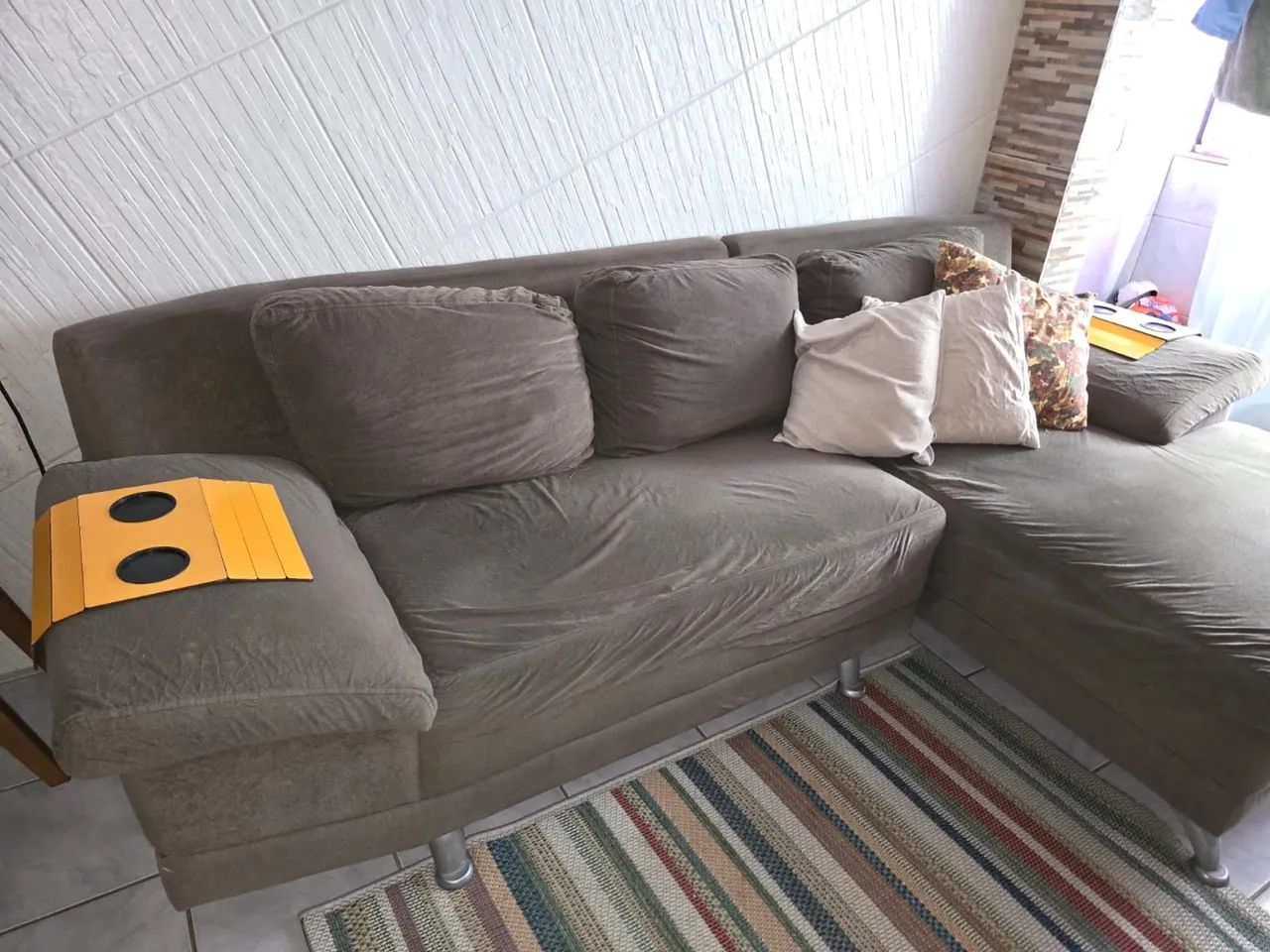 Sofá de Canto Confortável da Gmag - Foto 3