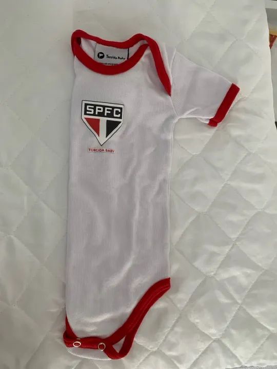 Body Bebê SPFC - Torcida Baby