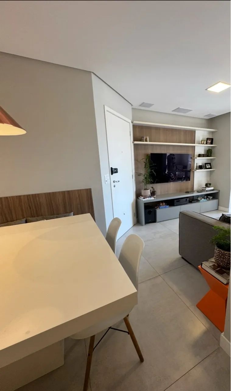 Apartamento 83m 3 dormitórios sacada com churrasqueira a carvão 