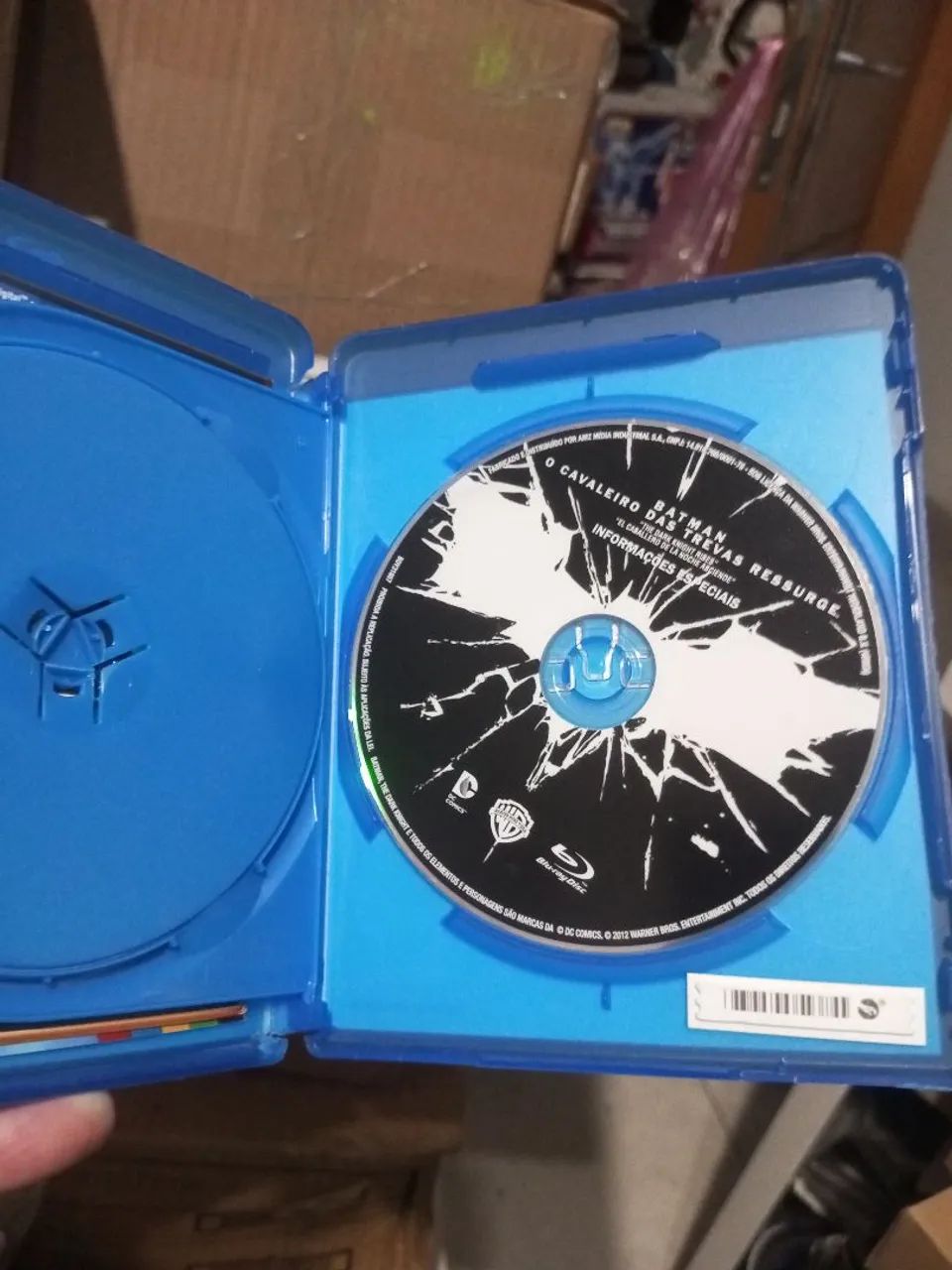 Blu Ray Batman o cavaleiros das trevas ressurge dark Knight rises - Foto 3