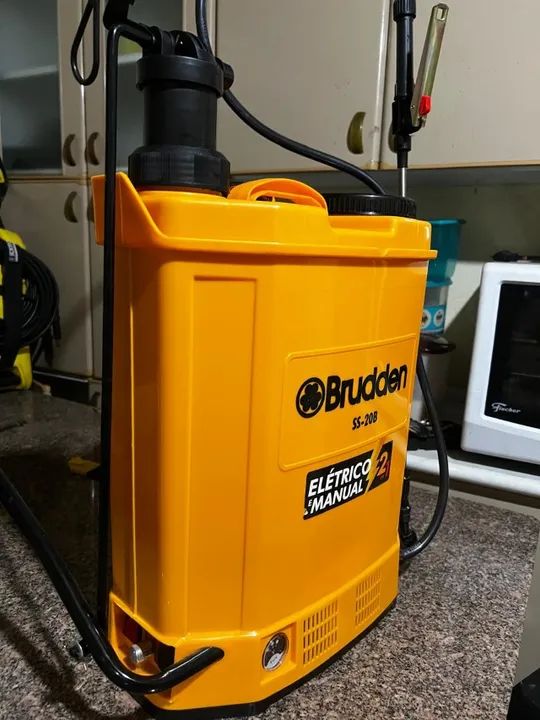 Pulverizador Costal SS20B 20L Manual e Elétrico a Bateria - Brudden - Foto 5
