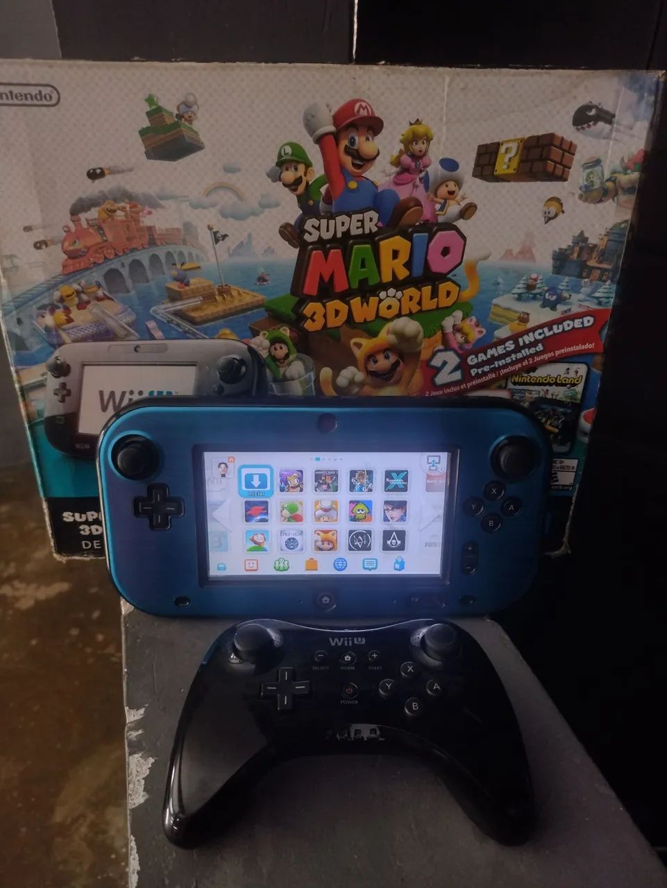 Vendo Console Nintendo Wii U Completo.