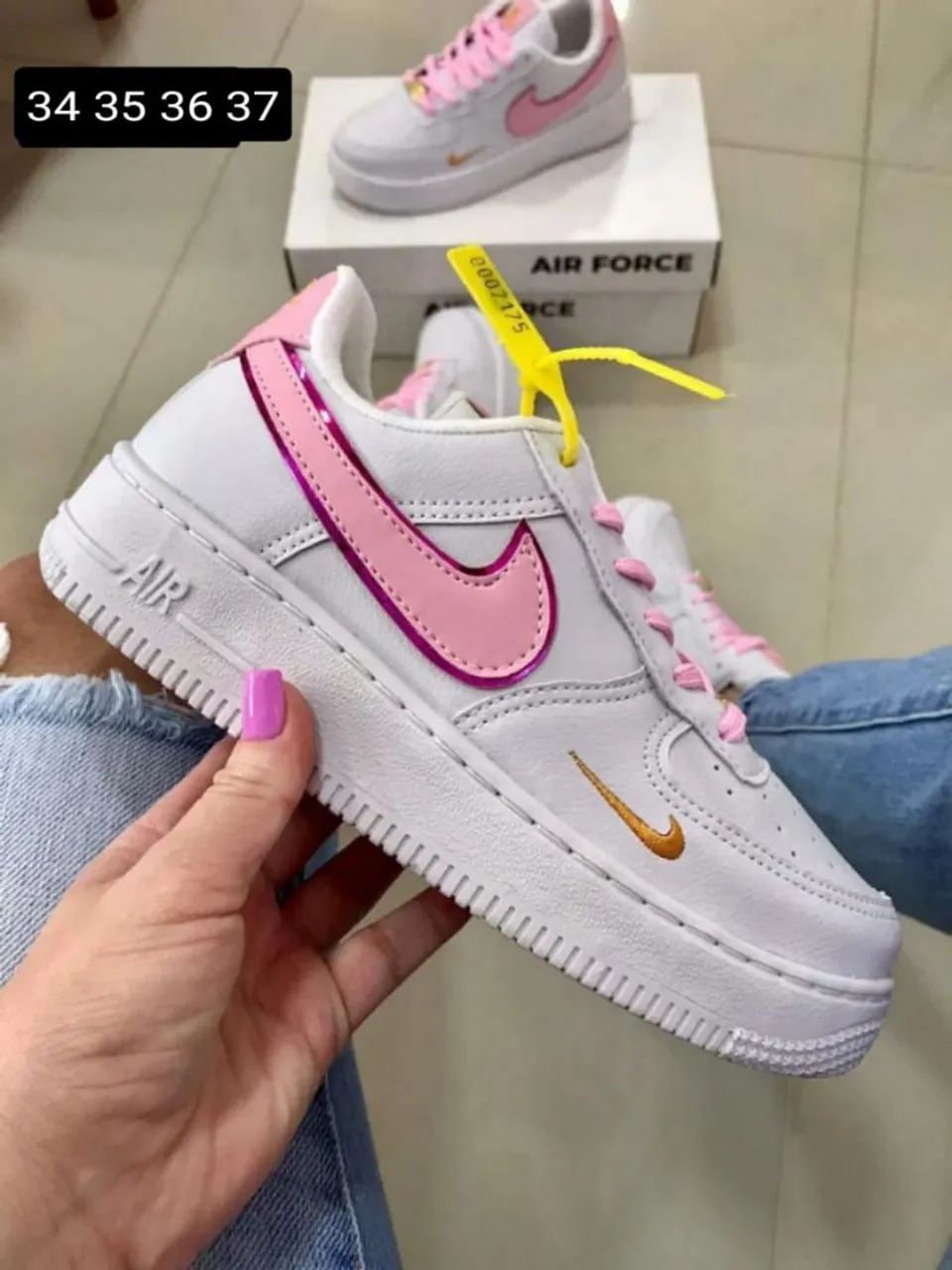 Tênis Nike Air Force 1 Branco - Foto 4