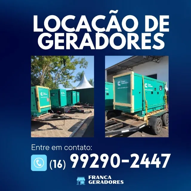 vende-se e loca-se geradores de energia para eventos, industrias etc, * zap