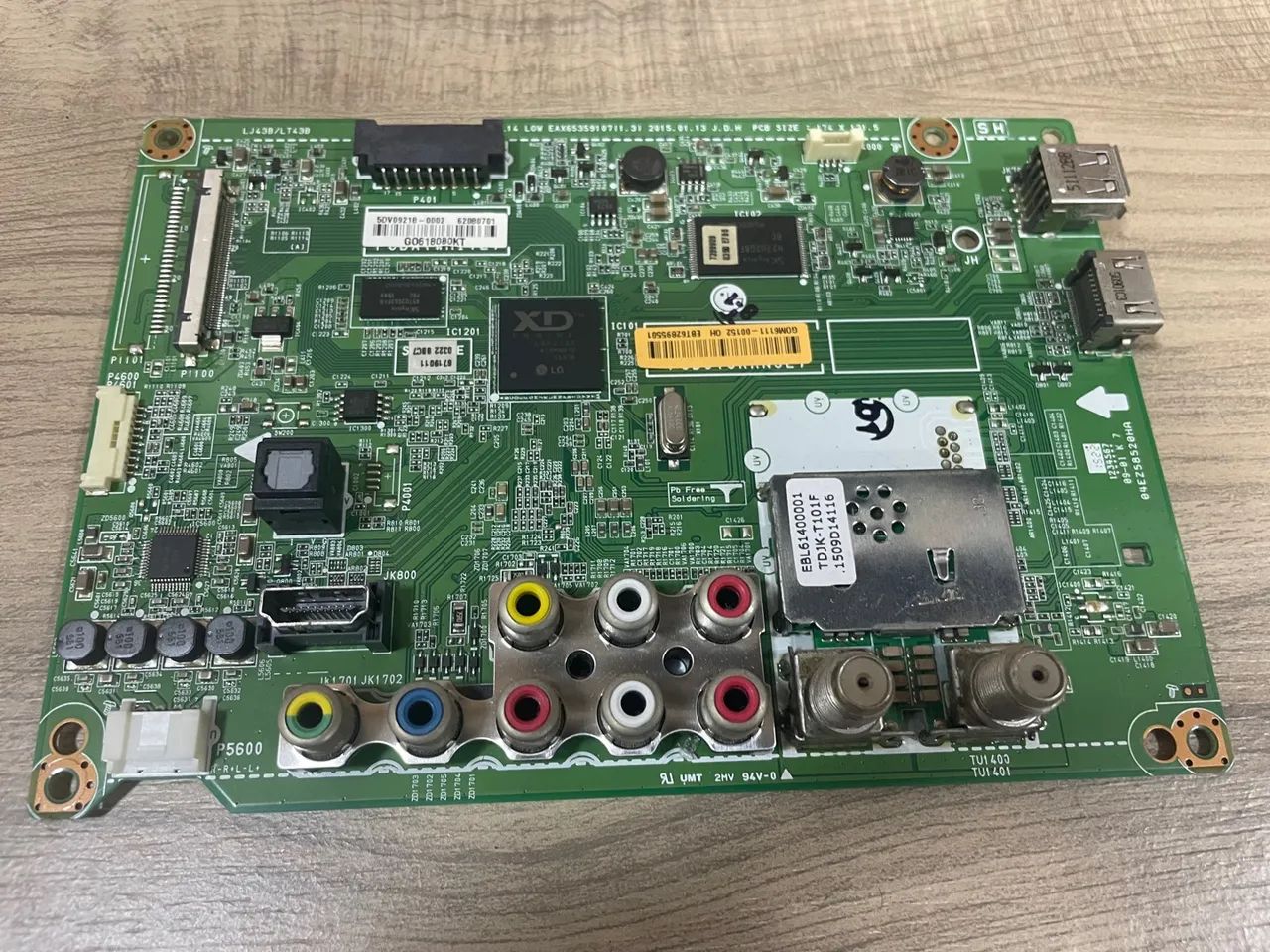 Placa mãe TV LG 49/50 POLEGADAS LJ43B/LT43B