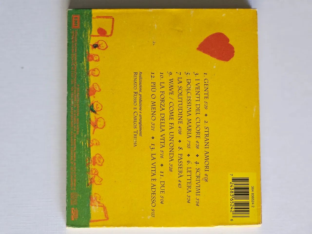 CD Equilíbrio Distante - Renato Russo - Foto 2