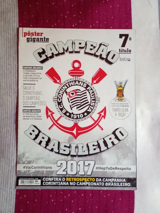 Pôster Gigante Corinthians 2017