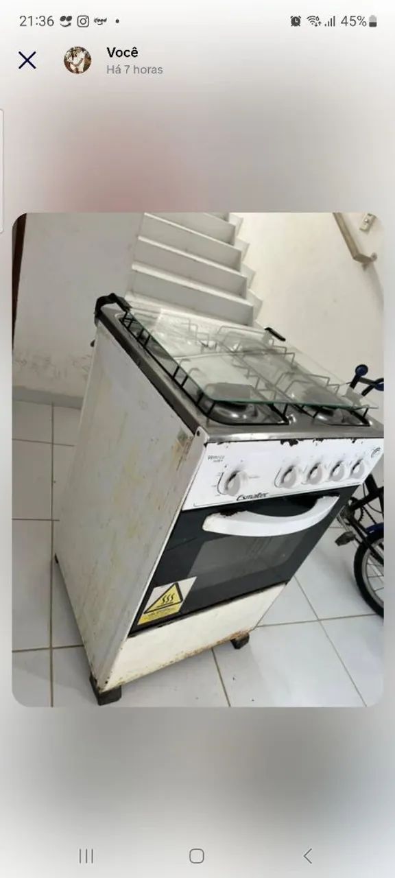 Fogão Esmaltec 4 bocas - Foto 2